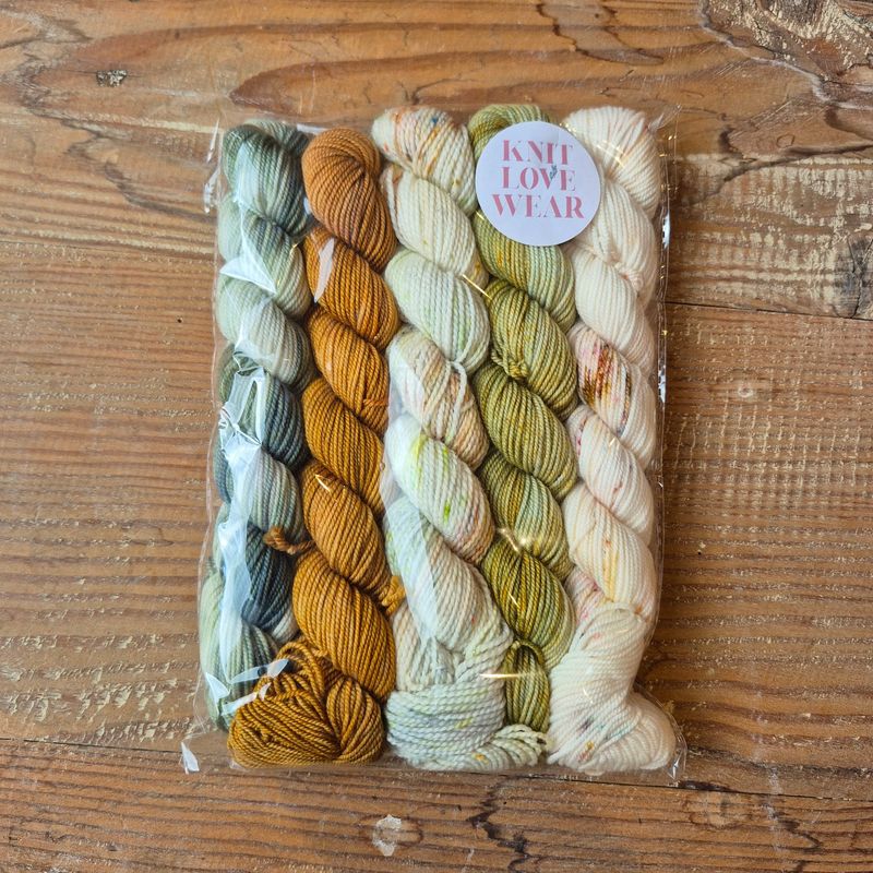 Browns &amp; Greens - Sock Kit