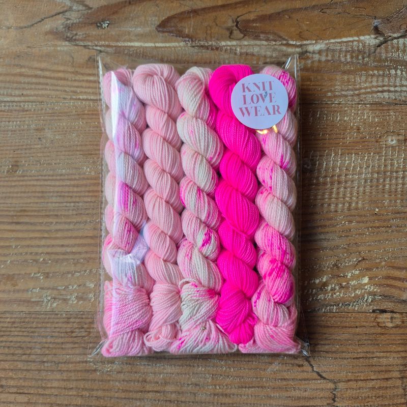 Neon Pink - Sock Kit
