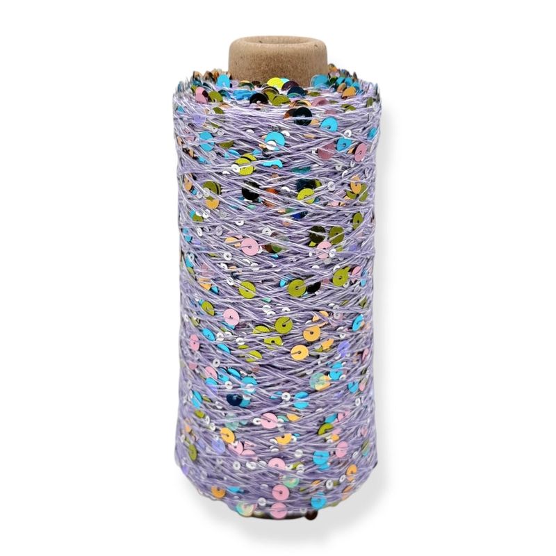 Lavender Haze - Paillette garn 200g   Lavender Haze - Paillette garn 200g