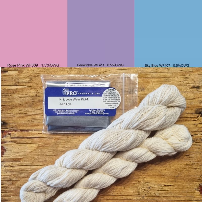 Farvekit #Pastel Dreans - 15g farve uden garn