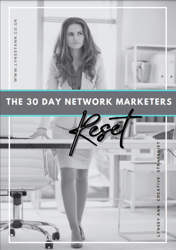 30 Day Network Marketing Reset