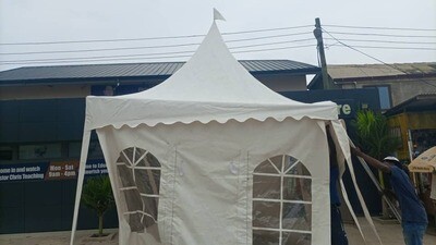 11 FT X 11 FT SHOOTING TENT FOR BOOK SALE/CHILDREN CHURCH/PARTY TENT