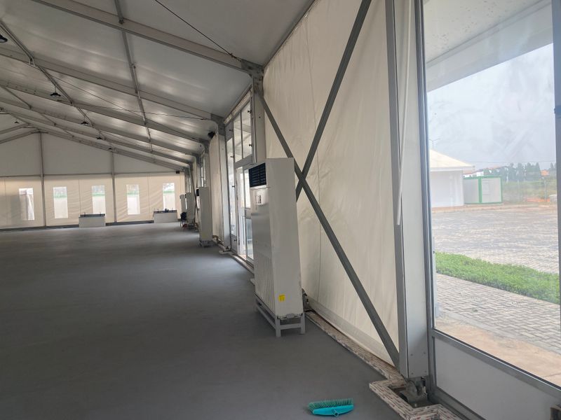 11 FT X 11 FT SHOOTING TENT FOR BOOK SALE/CHILDREN CHURCH/PARTY TENT