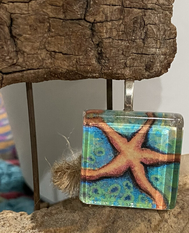 Glass Tile Pendants