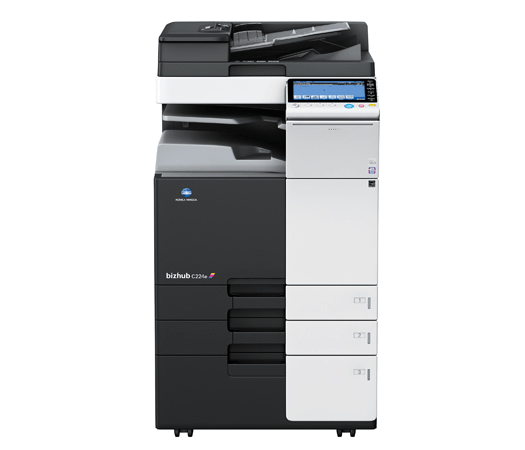 Konica Minolta Bizhub C224 Color Copier Printer Scanner