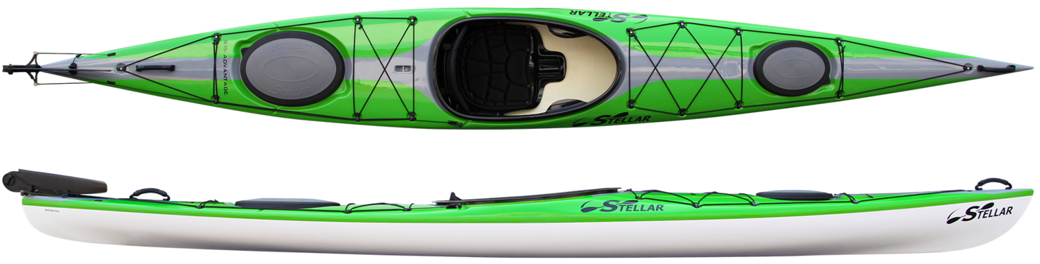 Stellar 15' Touring Kayak (S15 LV) - Deposit for Custom Order - Advantage / Multi-Sport / Excel / Alpha