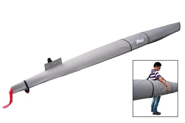 Boat Cover Gray Sunbrella - ST21 Tandem