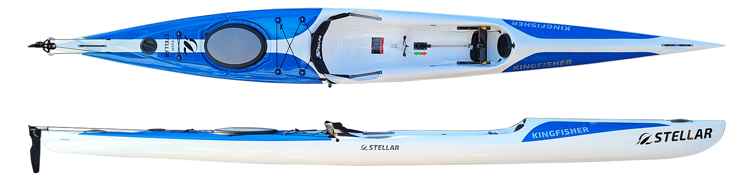Stellar 16' Kingfisher Sit on Top (Formerly S16S) -Deposit for Custom Order -Advantage / Multi-Sport / Excel / Alpha