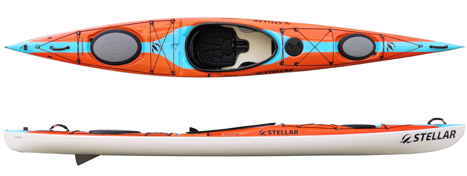 Stellar 14&#39; Low Volume Touring Kayak (S14 LV) - Multi-Sport- Custom Order