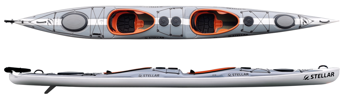 Stellar ST19&#39; Touring Kayak (ST 19G2) - Multi-Sport - MODULAR