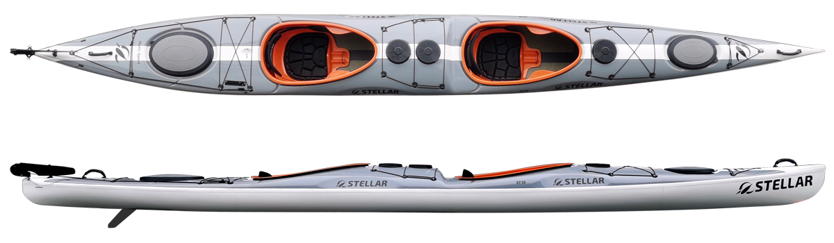 Stellar ST19 Touring Kayak  Single or Tandem ST19-MOD Advantage MODULAR-Custom Order