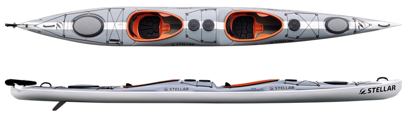 Stellar ST19 Touring Kayak  Single or Tandem ST19-MOD Advantage MODULAR-Custom Order