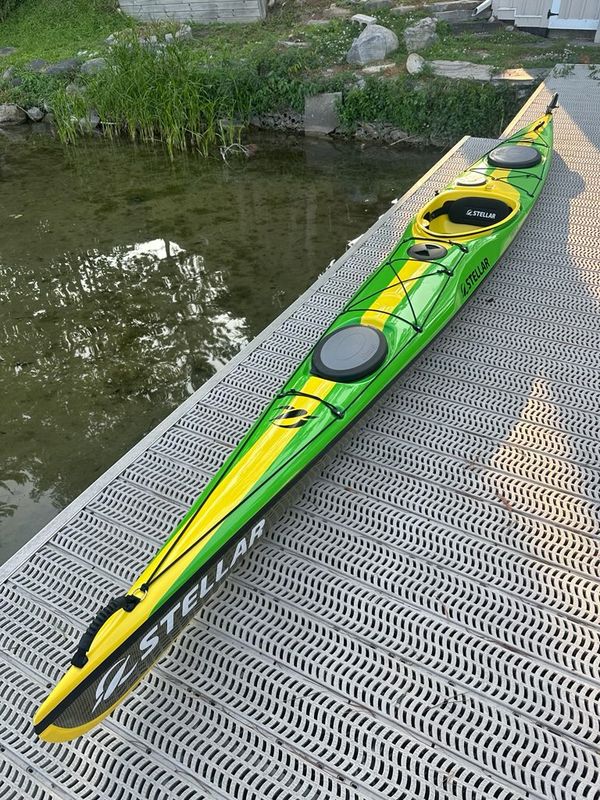 Stellar - 18' Expedition (S18 EXP)- Multi-Sport-Pre-Owned -Includes Factory Keel Strip Stellar - 18' Expedition (S18 EXP)- Multi-Sport-Pre-Owned -Includes Factory Keel Strip