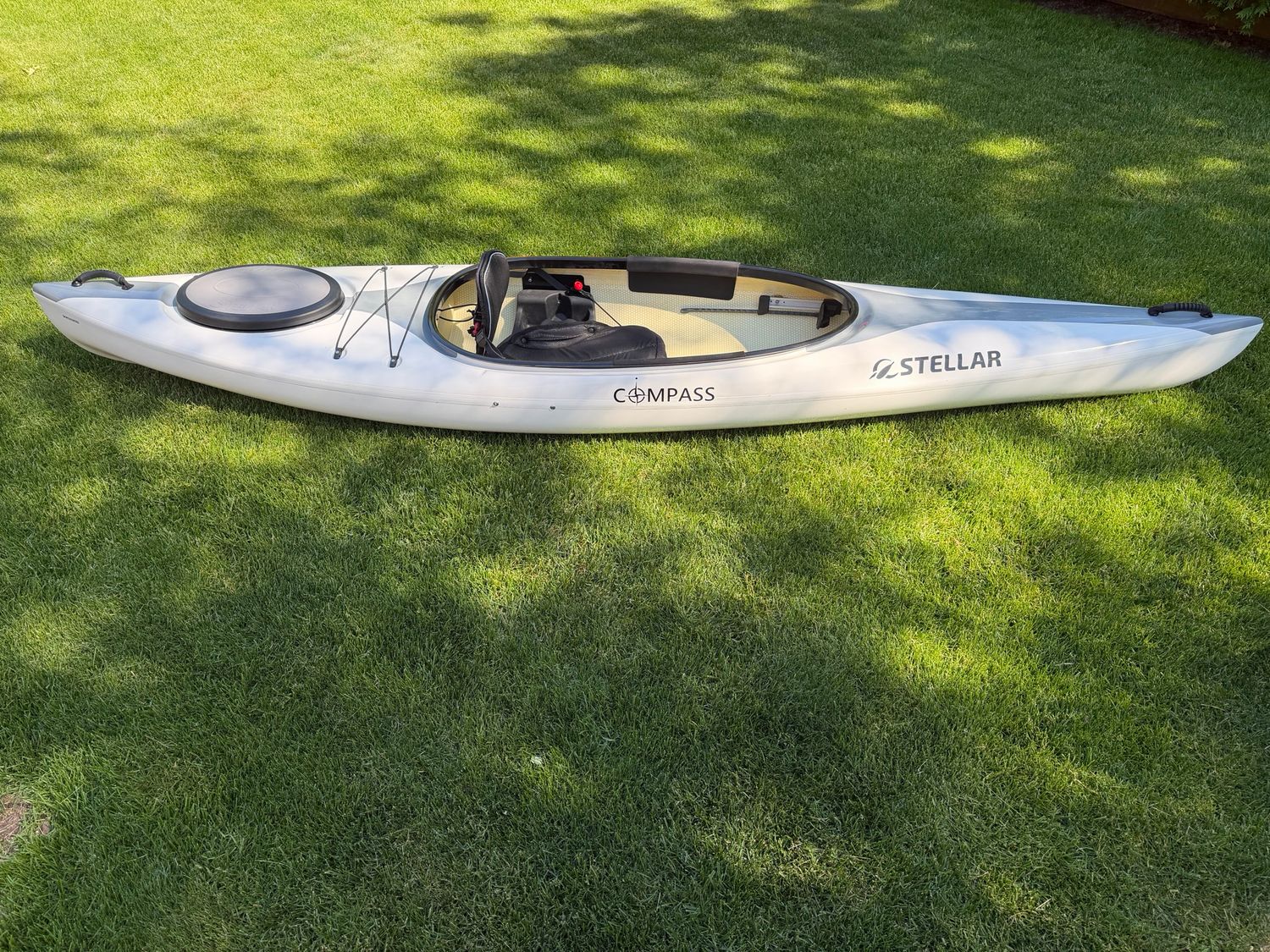 Stellar Compass - Advantage- White with Grey Stripe -Last One In Stock!