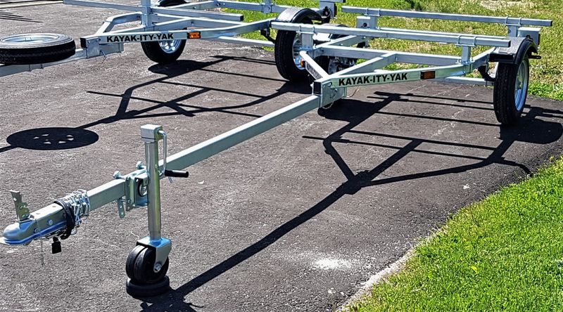 Kayak Trailer - Comes with Four Extra J - Racks Kayak Trailer - Comes with Four Extra J - Racks