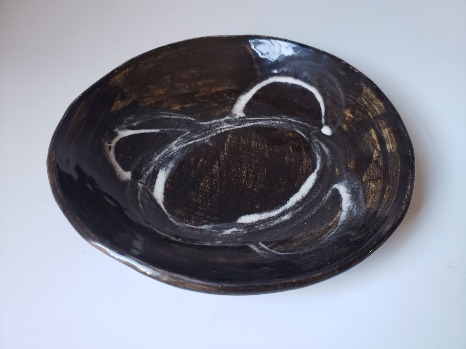 Hand Painted Personal Pasta / Fruit Dish