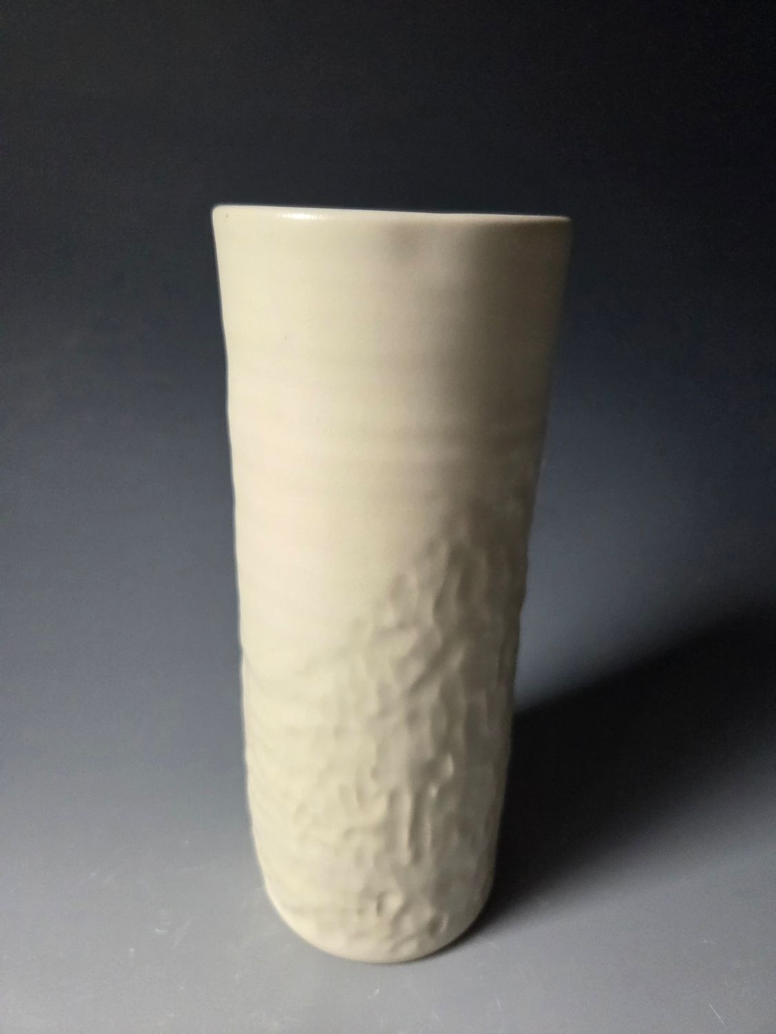 Ivory Rise Textured Vase