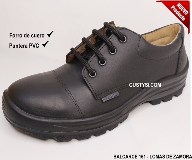ZAPATO VIGILADOR/ PUNTERA  PVC /CUERO VACUNO/ CONFORT ⭐⭐⭐⭐⭐ ✅✅