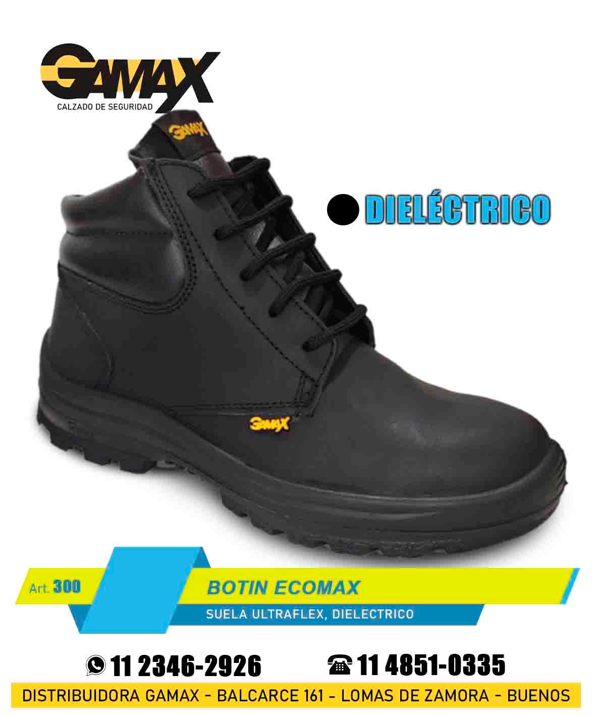 15- Botín Ecomax, puntera de acero - Suela ultraflex/ DIELECTRICO/ HOMOLOGADO✅INCLUYE ENVÍO✅✅