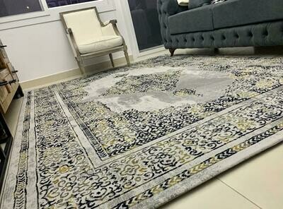 Mystery Rug Grey-Navy (2 x 3 m) Mystery Rug Grey-Navy (2 x 3 m)