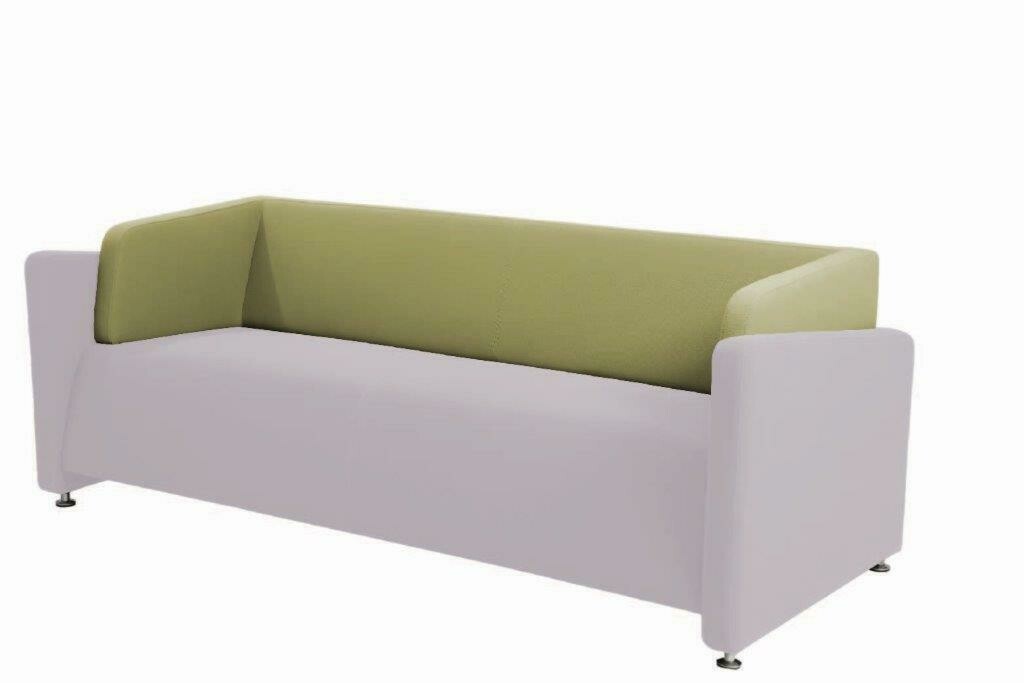Puzzle 3 seater sofa (Choose 1 / 3 seater, leather/fabric, 48 colour options)