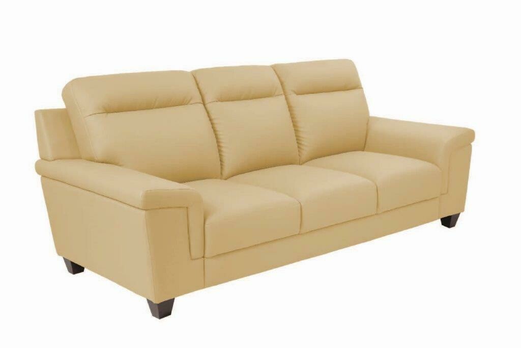 Pride 3 seater sofa (Choose 1 / 3 seater, leather/fabric, 48 colour options)
