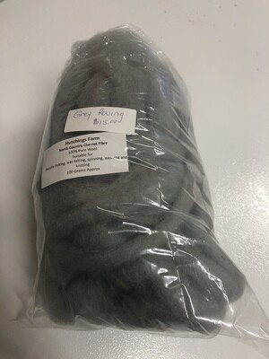 Grey Rovings North Country Cheviot Wool