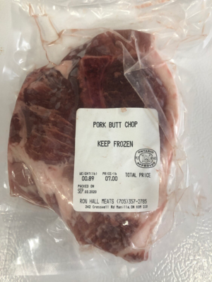 Pork Butt Chop