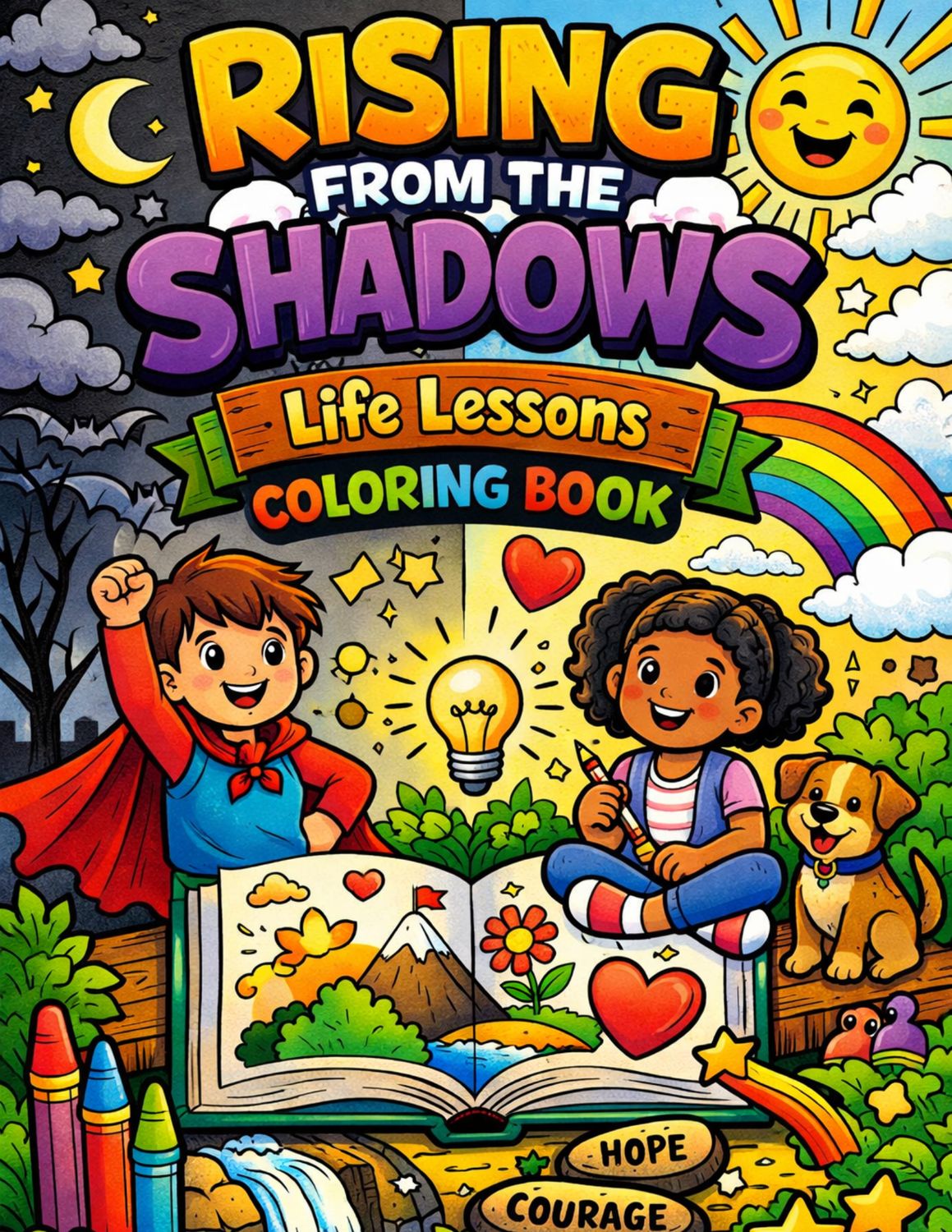 Life Lessons Coloring Book