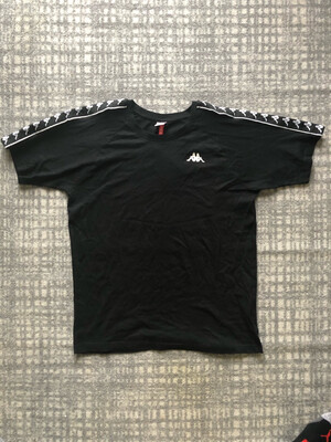 Black Kappa T-Shirt Brand New w/tags