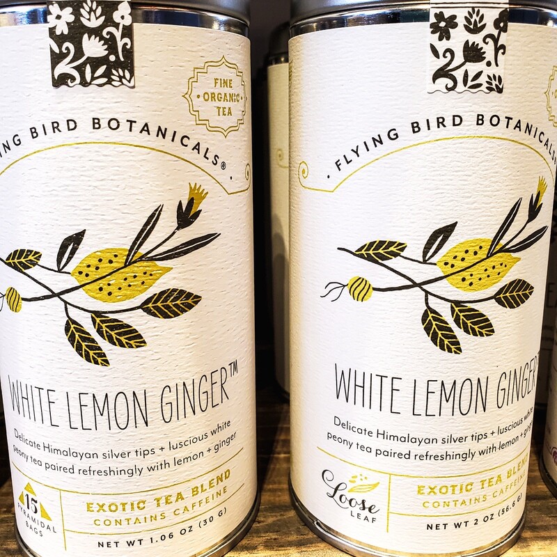 White Lemon Ginger Tea
