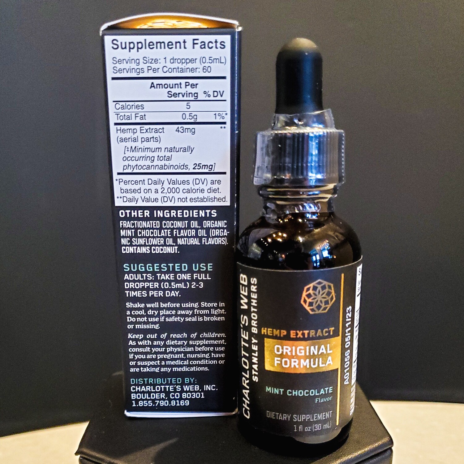 CBD Original Mint Chocolate Drops