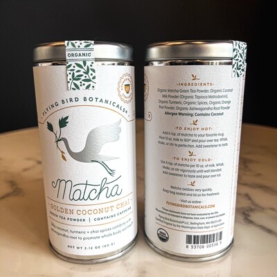 Golden Coconut Chai Matcha