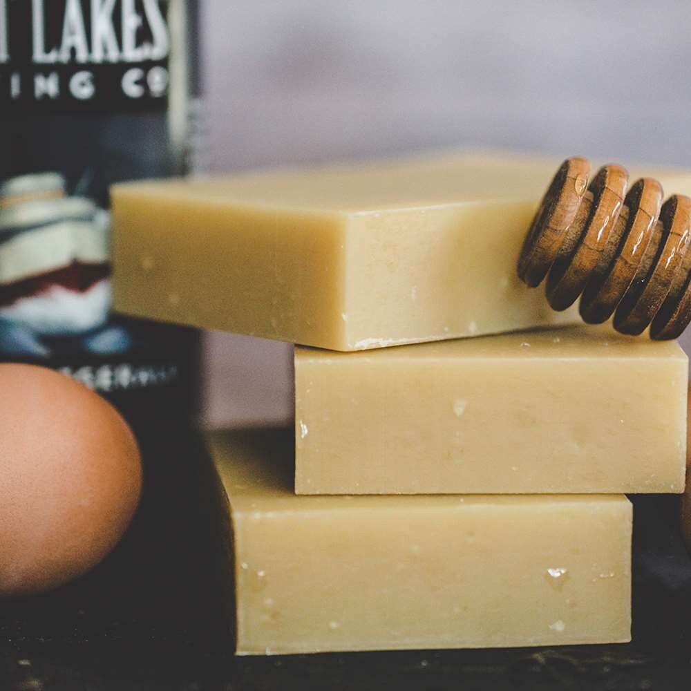 Shampoo Bar Samples, Scent: Honey Beer and Egg Shampoo