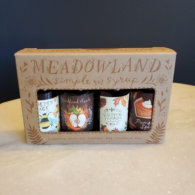 Meadowland Craft Simple Syrup Sampler Collection