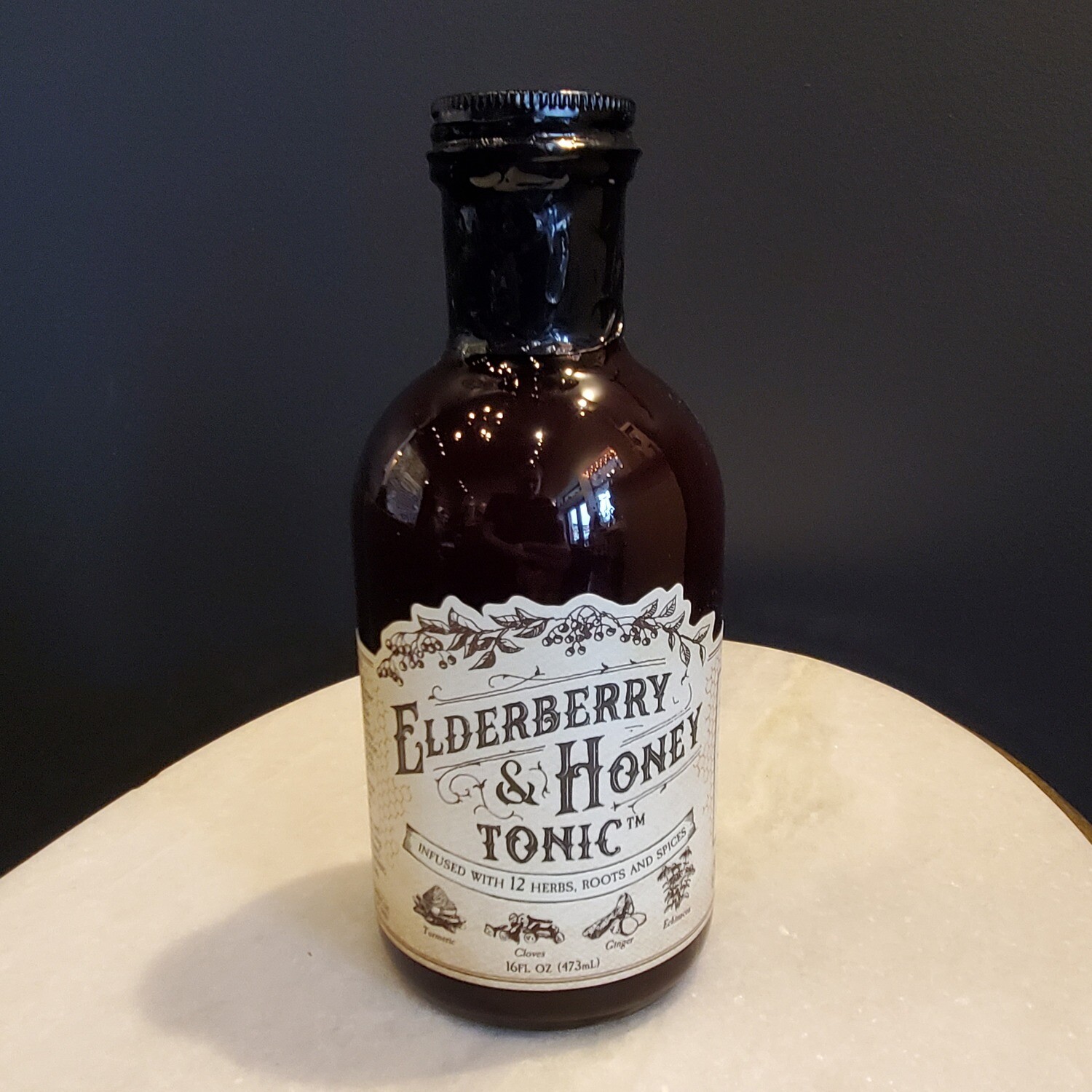 Elderberry & Honey Tonic, 16 oz