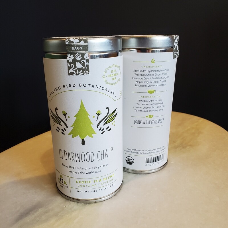 Cedarwood Chai Tea Bags
