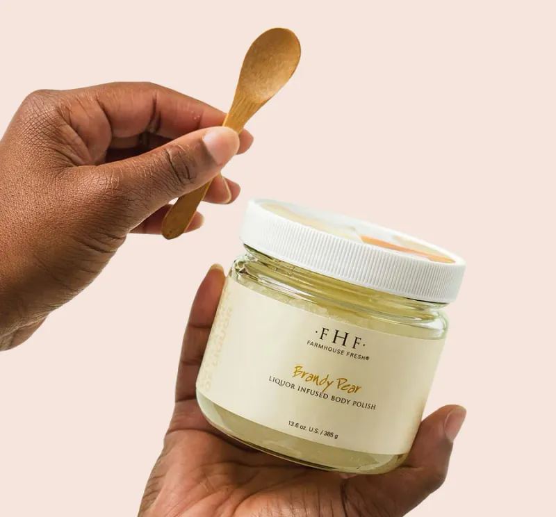 FarmHouse Fresh Body Scrub: Brandy Pear