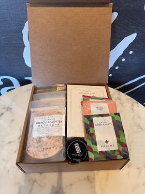 Soak &amp; Sip Care Package