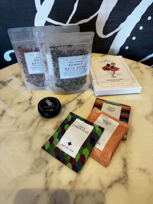 Soak &amp; Sip Care Package