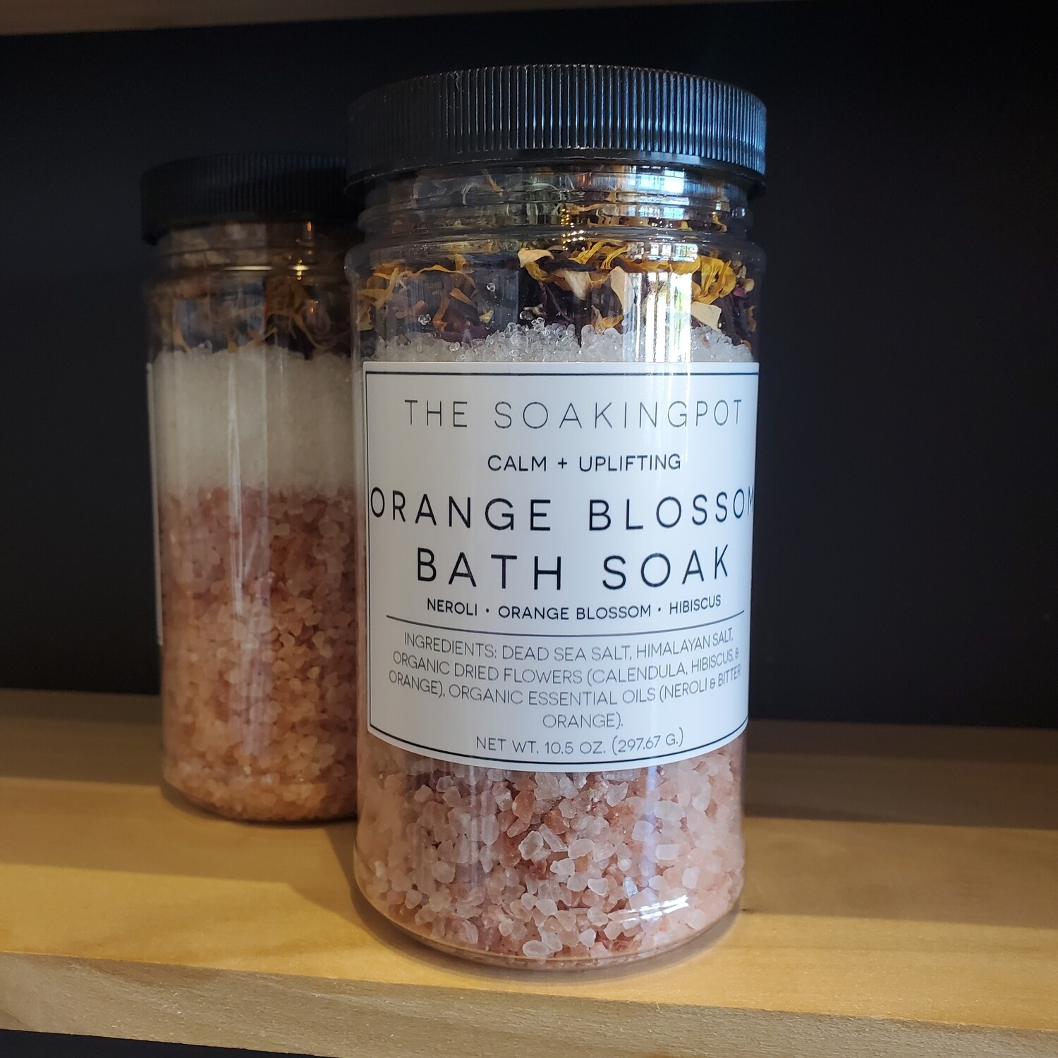 The SoakingPot Soak 10.5oz Jar, Choose your Soak(s): Orange Honey Blossom