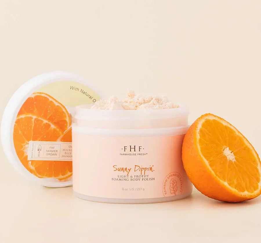 FarmHouse Fresh Foaming Body Polish: Sunny Dippin'