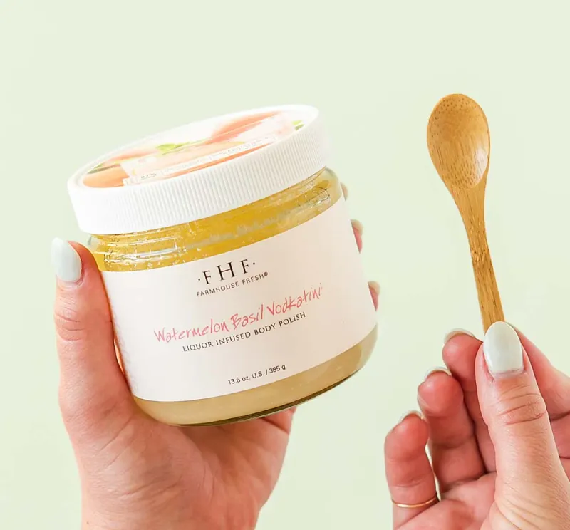 FarmHouse Fresh Body Scrub: Watermelon Basil