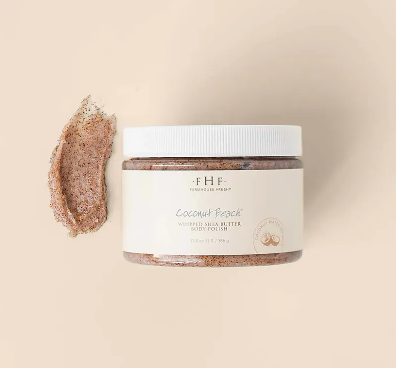 FarmHouse Fresh Body Scrub: Coconut Beach