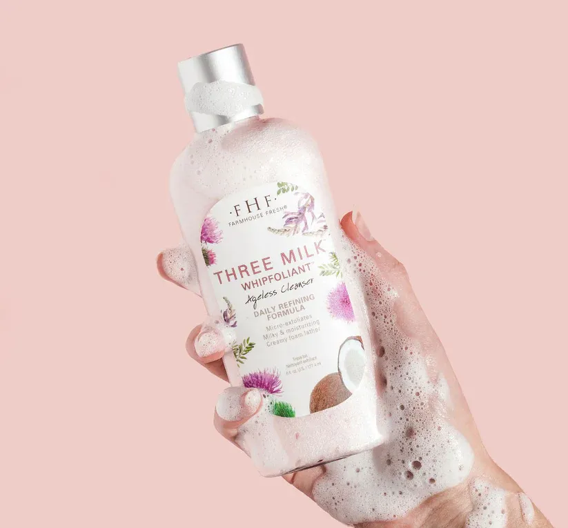 FarmHouse Fresh: Three Milk Whipfoliant Ageless Cleanser