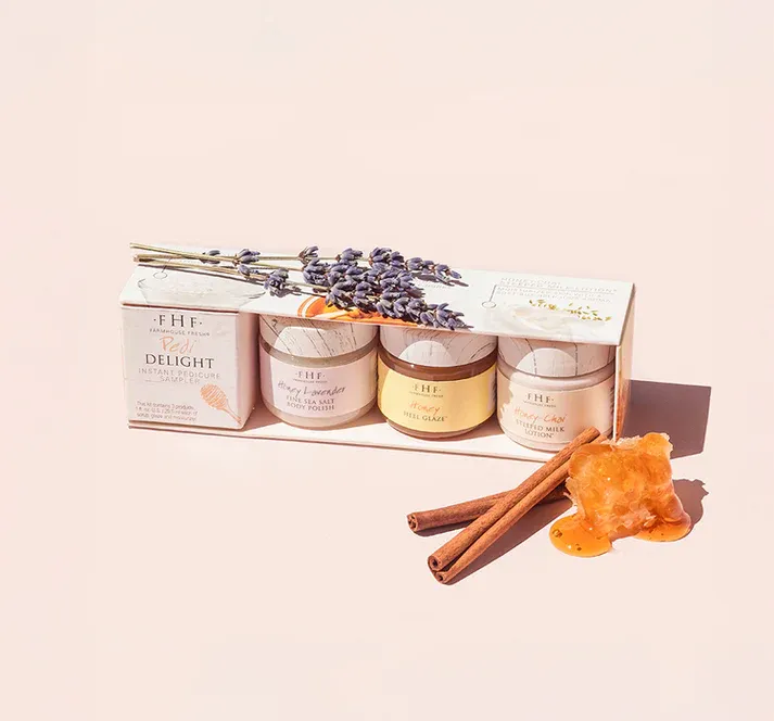 FarmHouse Fresh: Pedi Delight Instant Pedicure Sampler