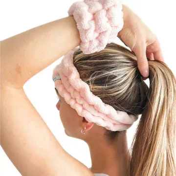 Skincare Headband &amp; Wristbands