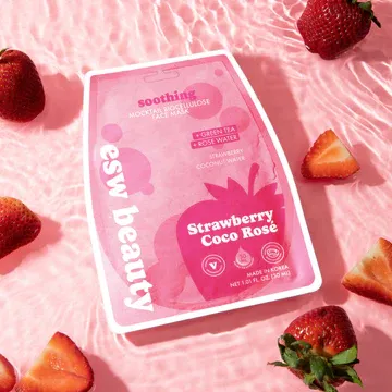 Mocktail Face Mask: Strawberry Coco Rose