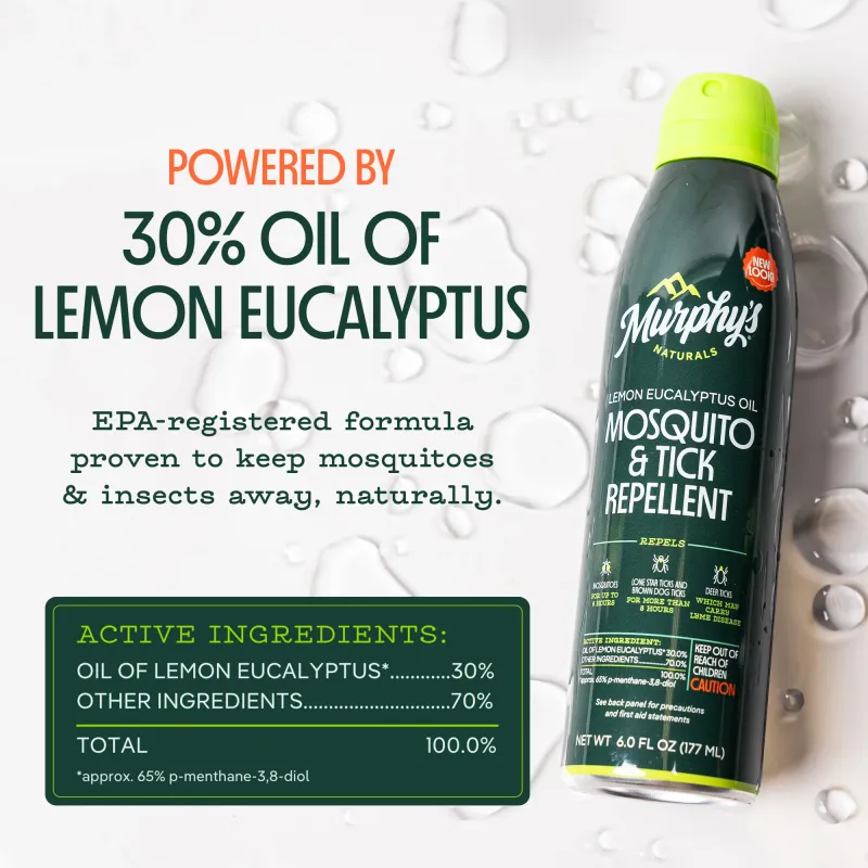 Murphy's NATURALS: LEMON EUCALYPTUS OIL MOSQUITO &amp; TICK REPELLENT MIST