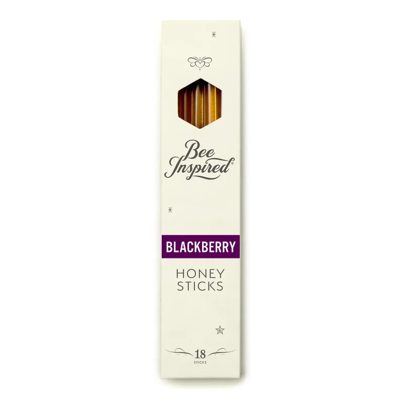 Raw Honey Sticks: Blackberry